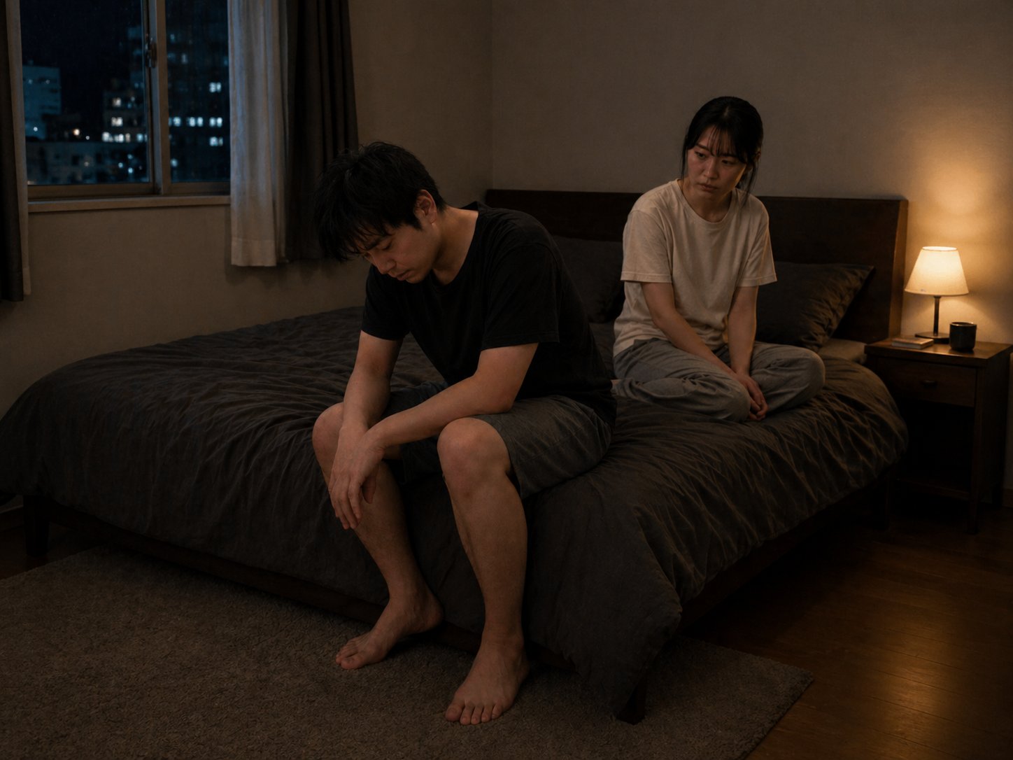 え、はやくない？と言われた直後のシーン